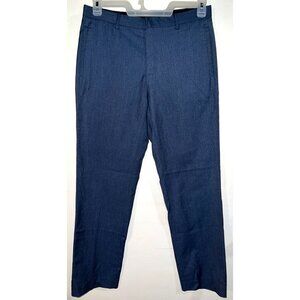 Calvin Klein Mens Slim Fit Non Iron Infant nite Cool Blue Chino Pants 30X30